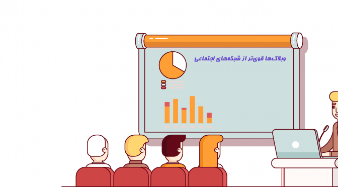 بلاگ قدرتمندتر از شبکههای اجتماعی